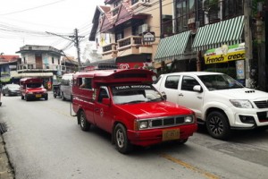 Transport in Chiang Mai, Red Truck