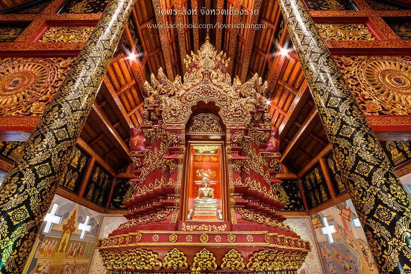 wat phra singh chiang rai, wat phra singh in chiang rai, phra singh temple chiang rai, phra singh temple in chiang rai