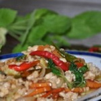 Hot Basil Stir Fried Hot Basil Stir Fried