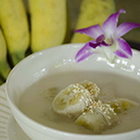 Banana In Coconut Milk Banana In Coconut Milk