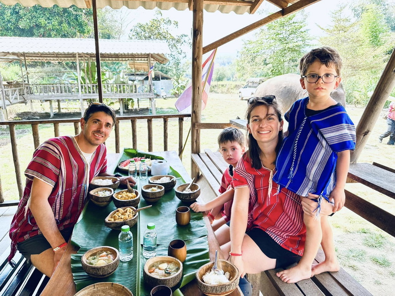 Elephant Family Chiang Rai, half day elephant chiang rai, elephant sanctuary chiang rai, karen ruammit elephant camp, chiang rai elephant bathing tour, elephant experience chiang rai, ethical elephant tour chiang rai, elephant feeding chiang rai, chiang rai elephant half day tour