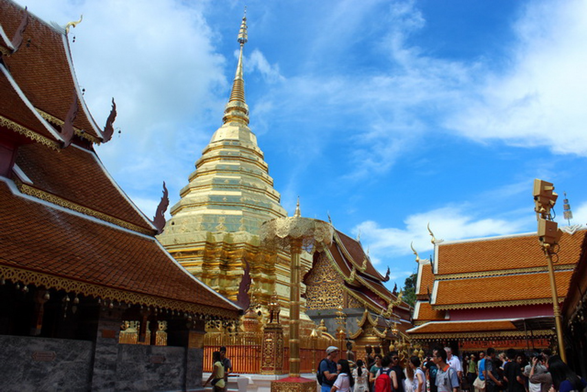 wat phra that doi suthep, doi suthep temple, sight in chiang mai, wat phra that doi suthep sight in chiang mai