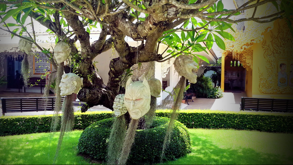wat rong khun, rong khun temple, white temple