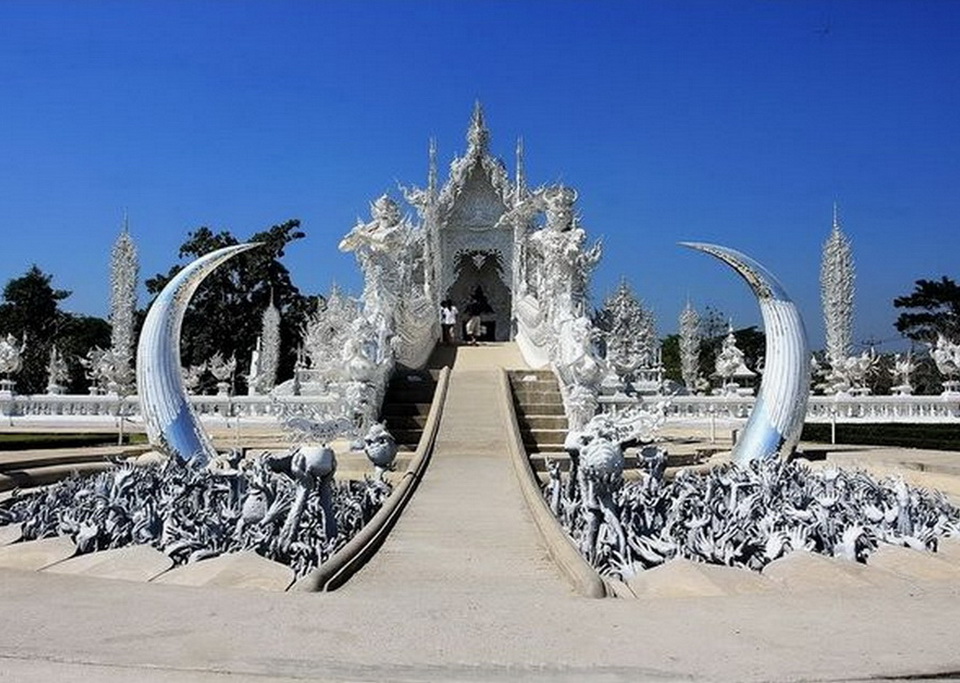 wat rong khun, rong khun temple, white temple