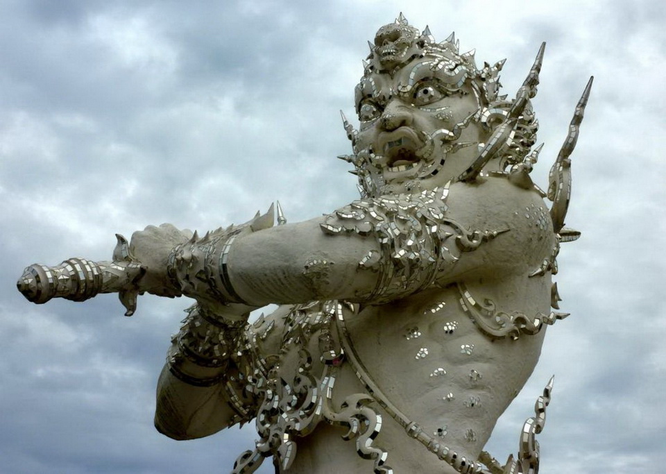 wat rong khun, rong khun temple, white temple