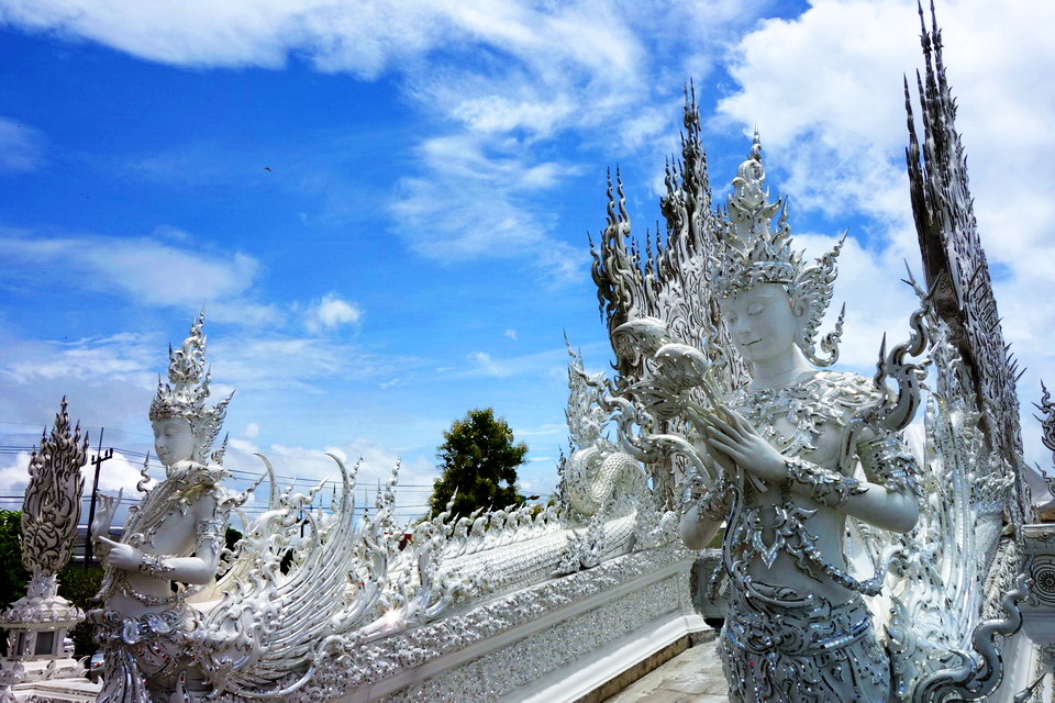 wat rong khun, rong khun temple, white temple