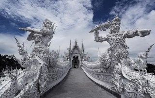 wat rong khun, rong khun temple, white temple