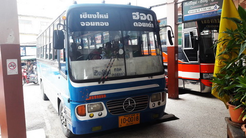Chang Phuak Bus Station, Hod Bus
