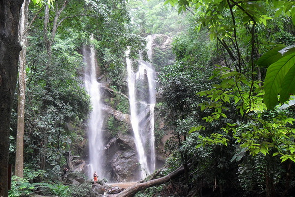 mok fah waterfall, mok fa waterfall