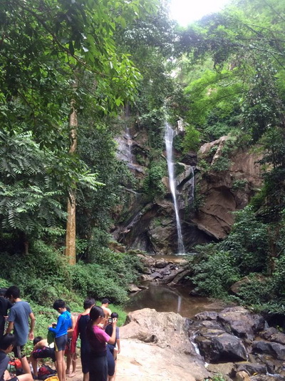 mok fah waterfall, mok fa waterfall