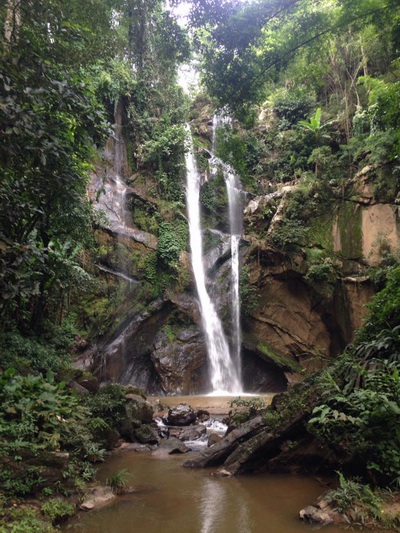 mok fah waterfall, mok fa waterfall