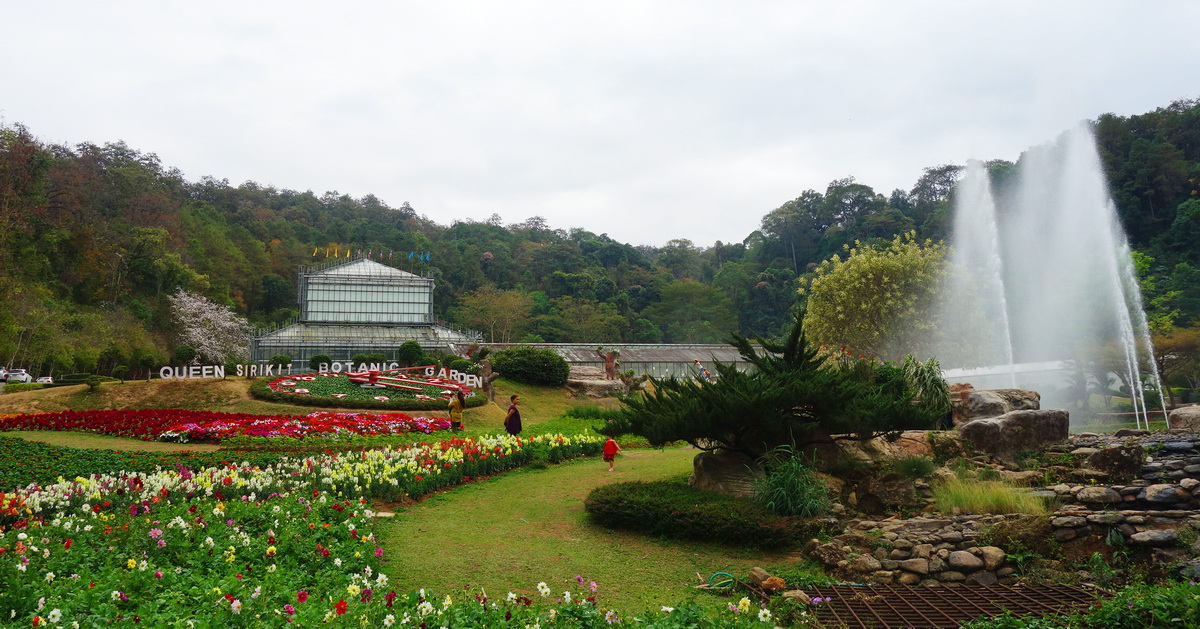 queen sirikit botanic garden, botanic garden, botanic garden chiang mai