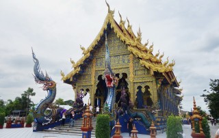 wat rong suea ten, rong suea ten temple, blue temple