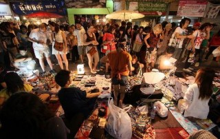 chiang rai khon muan street, chiang rai walking street, chiang rai night markets