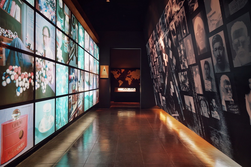 golden triangle park hall of opium, hall of opium