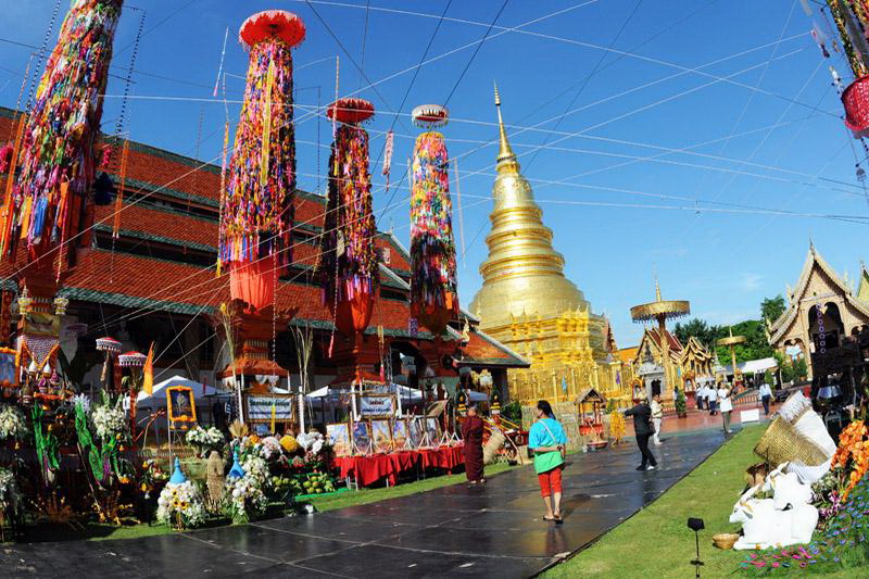 wat phrathat hariphunchai, phrathat hariphunchai temple, phra that hariphunchai, wat phra that hariphunchai, phra that hariphunchai temple