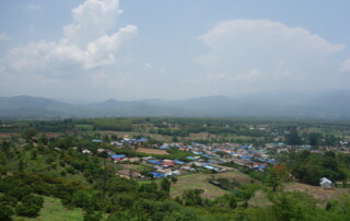 yun lai viewpoint, santichon village, chinese yunnan cultural village, chinese yunnan village